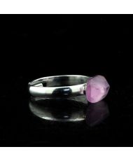 Anello Kunzite placcato in argento 8,30 carati