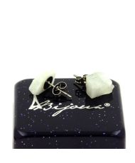 Boucles d'oreille Pierre de Lune brut 9.75 carats