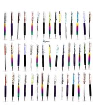 Blauer Jaspis-Mineralstift aus Südafrika