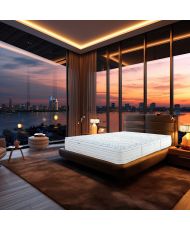 Funnybed firm mattress 160 x 200 x 24 cm, high density foam, summer-winter side