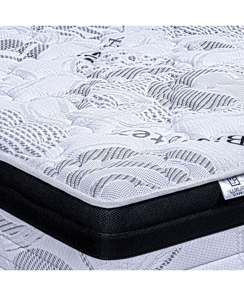 Sleeplux firm latex mattress 140 x 200 x 26 cm, high density foam, summer-winter side Sleeplux firm latex mattress 140 x 200 x 26 cm, high density foam, summer-winter side