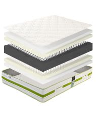 Rêverie mattress 160 x 200 x 30 cm, high density foam, summer-winter side