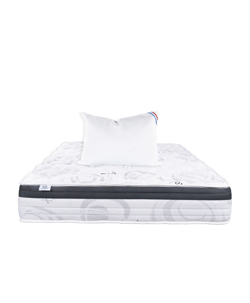 Sleeplux latex mattress 90 x 190 x 26 cm, summer-winter side, high density + pillow Sleeplux latex mattress 90 x 190 x 26 cm, summer-winter side, high density + pillow