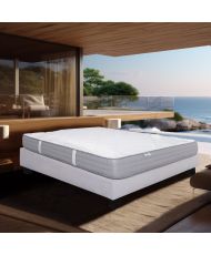 Luxury firm mattress 140 x 200 x 20 cm, high density foam, summer-winter side