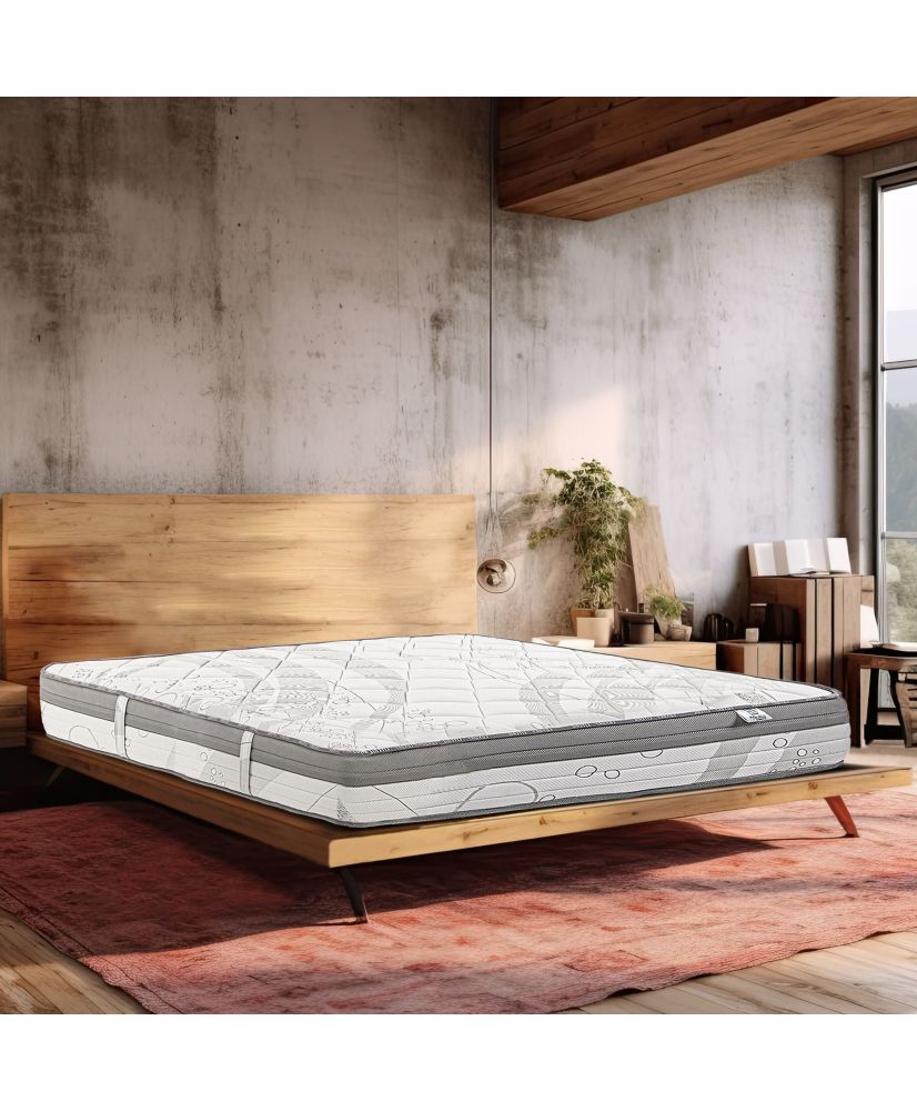 Timeless firm mattress 90 x 190 x 26 cm, high density foam, summer-winter side Timeless firm mattress 90 x 190 x 26 cm, high density foam, summer-winter side