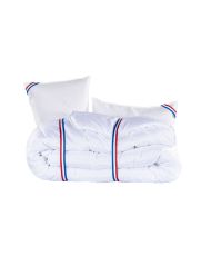 Relaxation firm mattress 160 x 200 x 26 cm, pocket springs, high density foam + 2 pillows + duvet