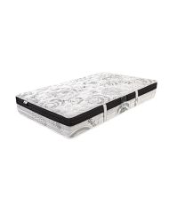 Sleeplux latex mattress 90 x 190 x 26 cm, summer-winter side, high density + pillow