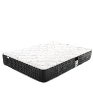 Very firm Serenity mattress 140 x 190 cm pocket springs, high density foam + 2 pillows