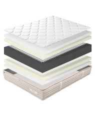 Sublime mattress 140 x 200 x 20 cm, high density foam, summer-winter side