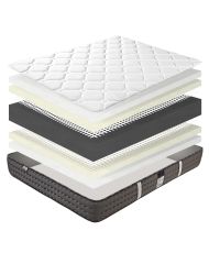 Sleeperfect firm mattress 180 x 200 x 20 cm, high density foam, summer-winter side