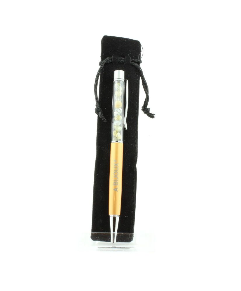 Brasilianischer Topas-Mineralstift Brasilianischer Topas-Mineralstift
