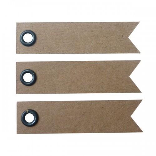 20 kraft labels - Pennant 20 kraft labels - Pennant
