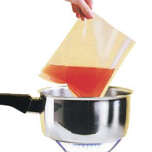  6 sachets bain-marie pour cire à bougie 