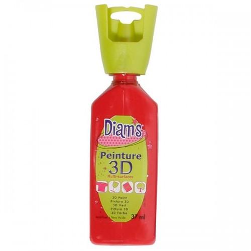  Peinture Diams 3D - Brillant Rouge Profond 