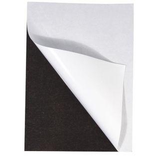  Feuille magnétique autocollante 21 x 29 cm 
