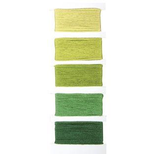  Fil coton vert pour bracelet brésilien 