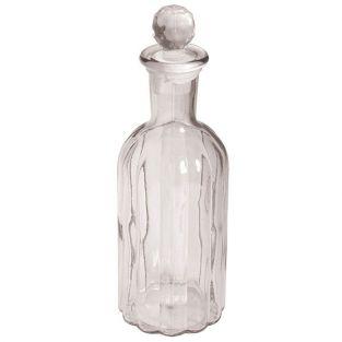  Flacon verre avec couvercle 