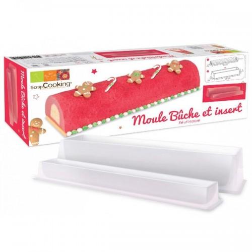 Moule à Bûche de Noël + insert Moule à Bûche de Noël + insert