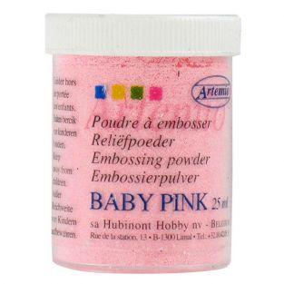  Poudre à embosser rose 