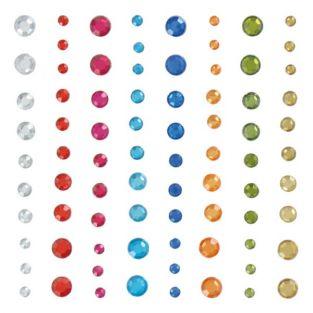  Perles autocollantes Diamant 