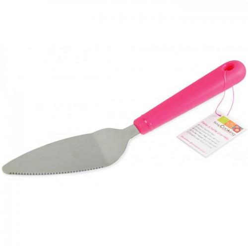 Shovel with serrated stainless pie Shovel with serrated stainless pie