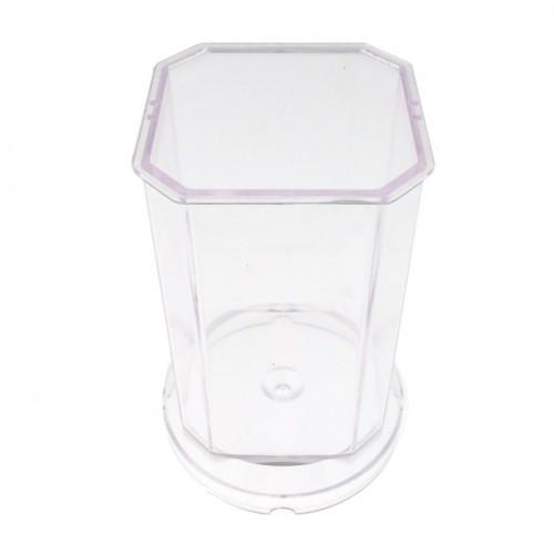 Moule à bougie plastique - carré H 7,5 cm Moule à bougie plastique - carré H 7,5 cm