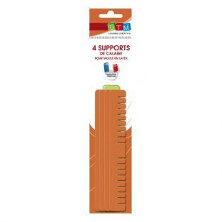 4 supports de calage pour moule à bougies ou en latex