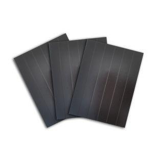 18 bandes adhésives magnétiques 10,2 x 1,3 cm