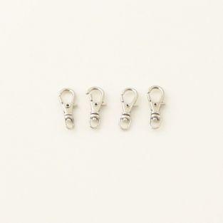 4 mousquetons petit modèle