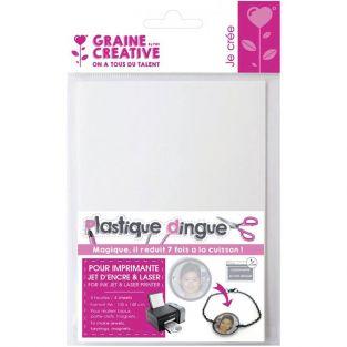 Plastique fou 4 feuilles imprimables A6