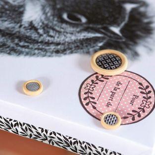 Epoxy Buttons - Life is beautiful
