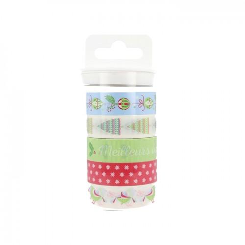 5 masking tapes - Noël classique 5 masking tapes - Noël classique