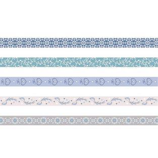 5 masking tapes - Navidad
