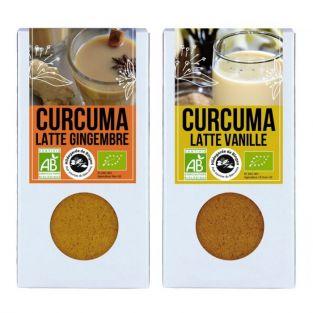 Café con leche Latte - cúrcuma jengibre cúrcuma y la vainilla