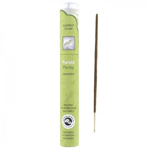 16 bâtonnets d'encens ayurvédique naturel - Pureté 16 bâtonnets d'encens ayurvédique naturel - Pureté