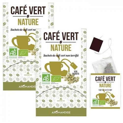 Café vert nature - 40 sachets Café vert nature - 40 sachets