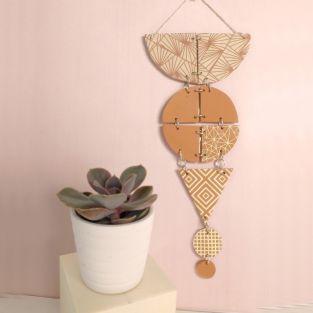 Polymer paste stencil 11,4 x 15,3 cm - Geometric