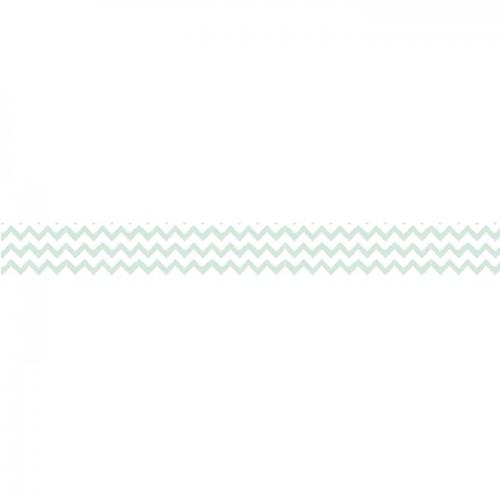 Washi Tape - Green Zigzag - 15 m x 1,5 cm Washi Tape - Green Zigzag - 15 m x 1,5 cm