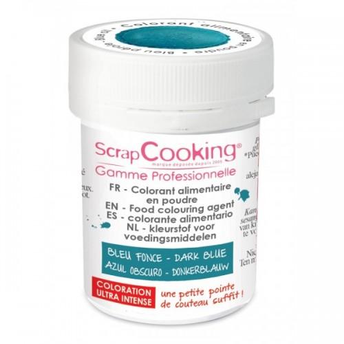 Colorant alimentaire en poudre bleu foncé 5 g Colorant alimentaire en poudre bleu foncé 5 g
