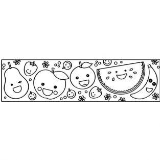 Customizable Masking tape - Fruits 4,6 cm x 5 m
