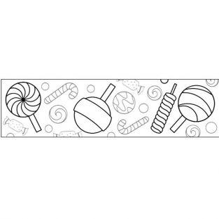 Customizable Masking tape - Candies 4,6 cm x 5 m