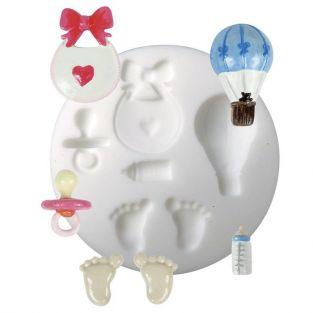Mini Silicone Mold for FIMO Paste - Birth