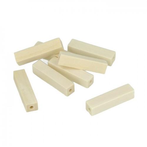 10 perles en bois cylindres 25 x 10 mm 10 perles en bois cylindres 25 x 10 mm