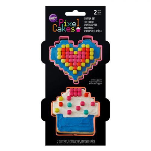 Wilton Cookie Cutter set - Pixels Wilton Cookie Cutter set - Pixels