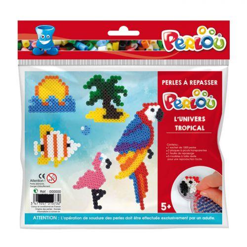 Ironing beads kit - Tropical Ironing beads kit - Tropical