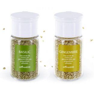 Essential Oil Crystals - Basil and Ginger