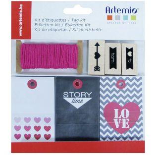 Kit d'?tiquettes love