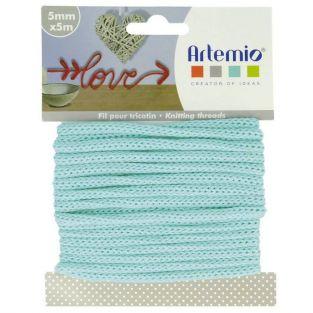 Fil ? tricotin 5 mm x 5 m - vert pastel