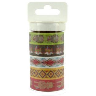 5 Masking tapes 5 m x 1,5 cm - Great Indian chief