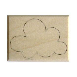 Tampon en bois - Nuage